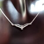 Сребърно колие Fabiana
