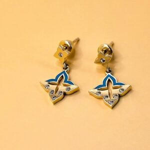 Златни обеци Estrella Diamante